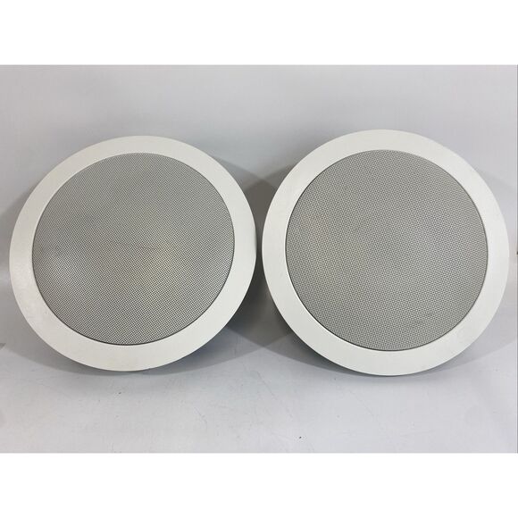Set 2 Pair Sonance Ceiling Speakers 8 Inch TR4000 M WR Paintable Indoor Outdoor - Picture 1 of 8
